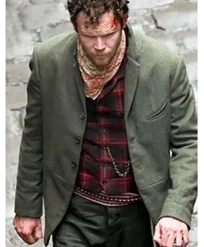 House of Guinness Patrick Cochrane Green Wool Blazer