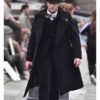 James Norton House of Guinness S01 Sean Rafferty Black Wool Trench Coat
