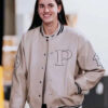 Indiana Fever Caitlin Clark Letterman Jacket