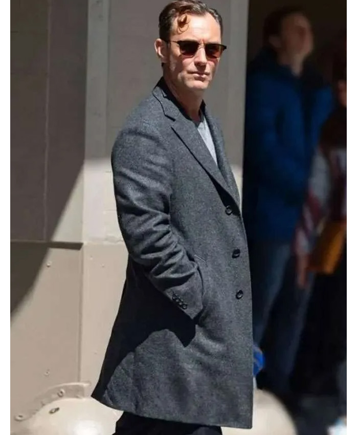 Jake Friedken Black Rabbit Grey Coat