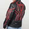 Jared Leto Tron 3 Movie 2025 Ares Black Leather Jacket