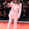 Jason Momoa Venice Film Festival Pink Suit