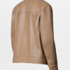 Jaylen Brown NBA Game 3 Brown Leather Jacket
