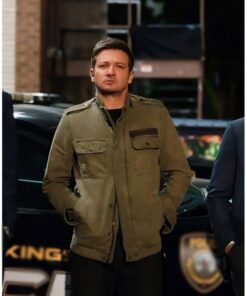 Mayor of Kingstown S02 Jeremy Renner Brown Jacket