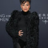 Kering's Caring for Women Dinner 2025 Ariana DeBose Fur Coat