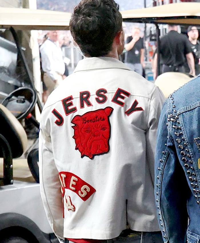 Kevin Jonas Jersey x Boosters Coyotes 64 Beige Jacket