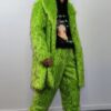 Ludoviquito P. Luche Tv series La familia P. Luche Miguel Perez Green Fur Coat