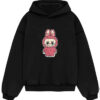 Labubu Black Pullover Hoodie