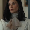 Landman Demi Moore White Blazer
