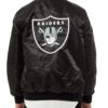 Las Vegas Aces Chenille Black and White Varsity Jacket