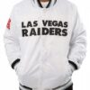 Las Vegas AcLas Vegas Aces Classic Chenille Black and White Varsity Jacketes Classic Chenille Full-Zip Varsity WoolLeather Jacket - Black and White