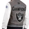 Las Vegas Raiders Challenger Varsity Jacket
