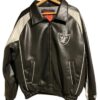 Men and Women Las Vegas Raiders Leather Jacket