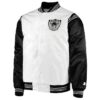 Historic Renegade Las Vegas Raiders WhiteBlack Jacket