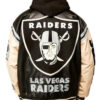 Las Vegas Raiders Leather Varsity Jacket