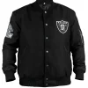 Las Vegas Raiders MA-1 Historic Varsity Jacket