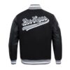 Las Vegas Raiders Script Tail Classic Rib Varsity Jacket