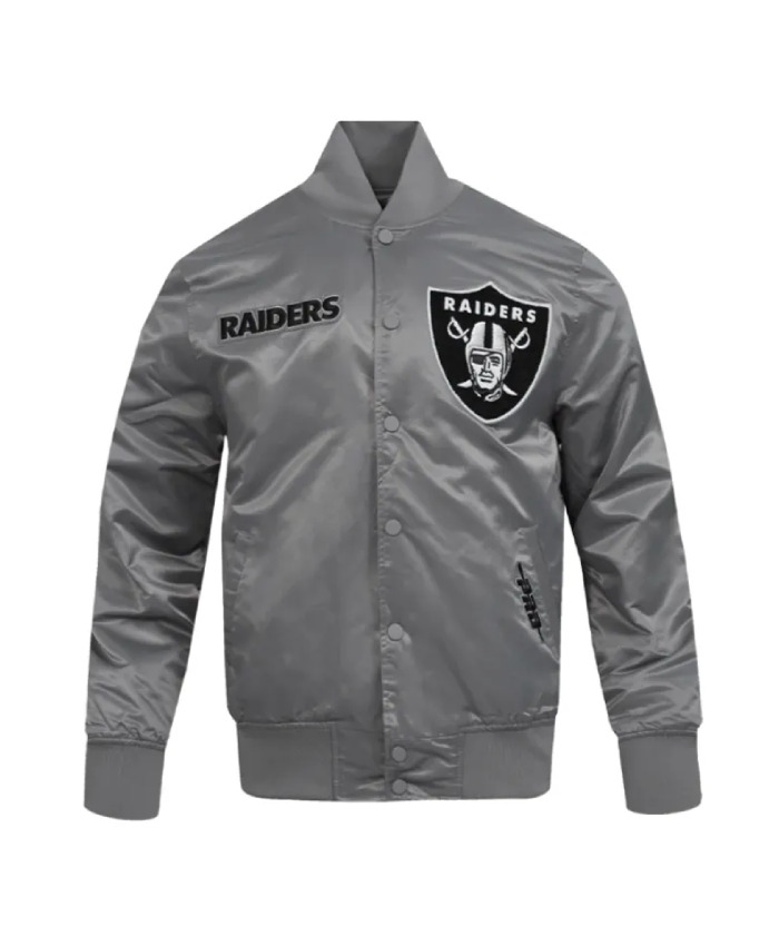 Alternative view of Las Vegas Raiders Souvenir Satin Jacket