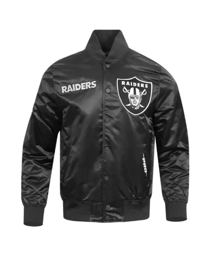Las Vegas Raiders Souvenir Satin Jacket