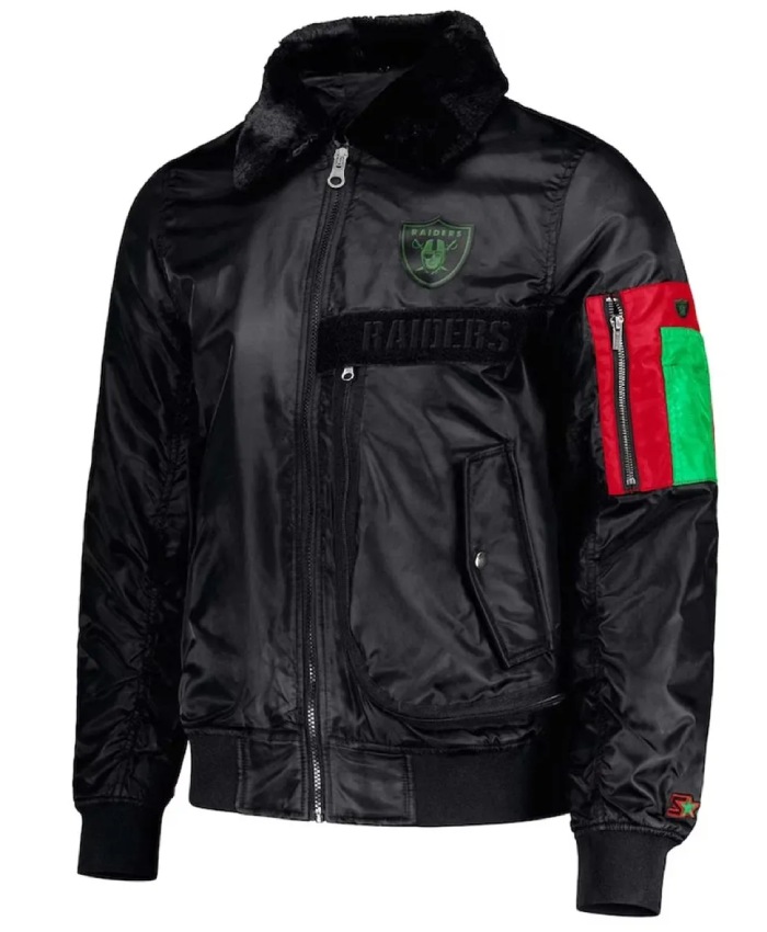 Ty Mopkins Las Vegas Raiders Black Jacket