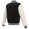 Las Vegas Raiders Varsity Black and White Jacket