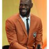 NBA 2025 Hall Of Fame LeBron Orange Blazer Jacket