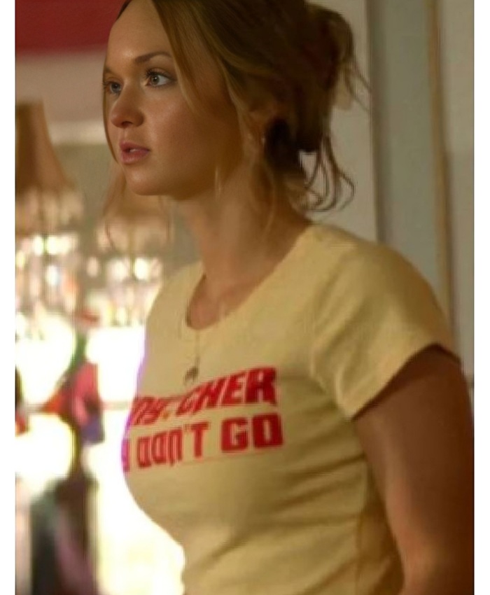 The Runarounds Sophia Kinney Yellow Tee