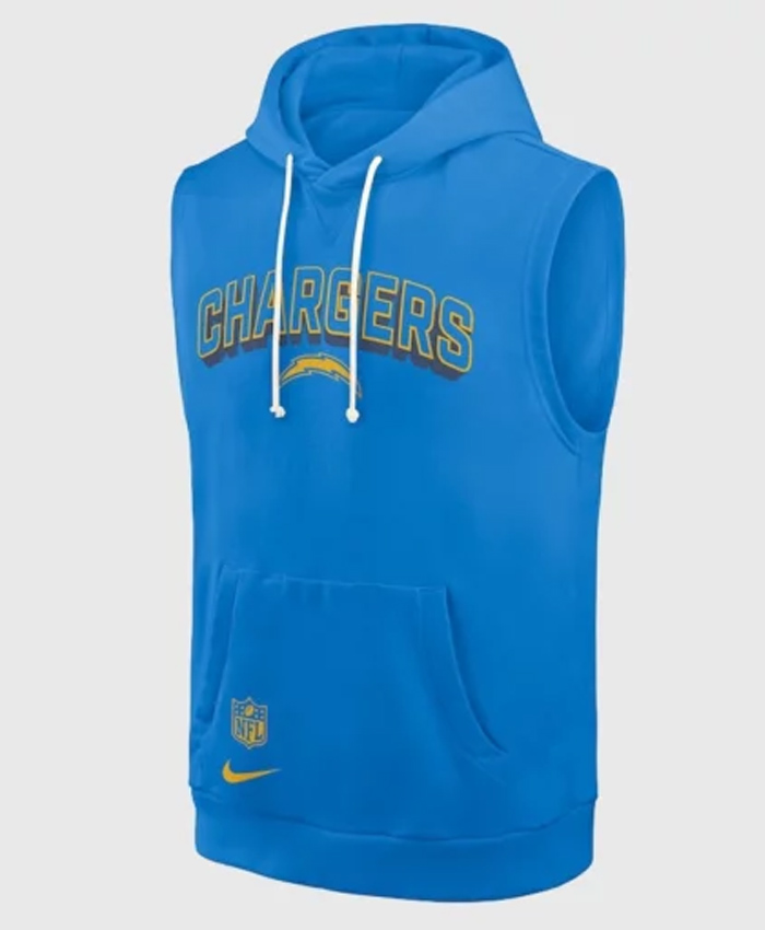 Los Angeles Chargers Sleeveless Hoodie