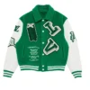 Louis Vuitton Green Varsity Jacket