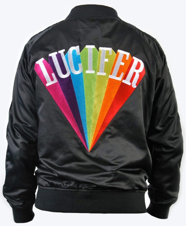 Lucifer Black Bomber Jacket