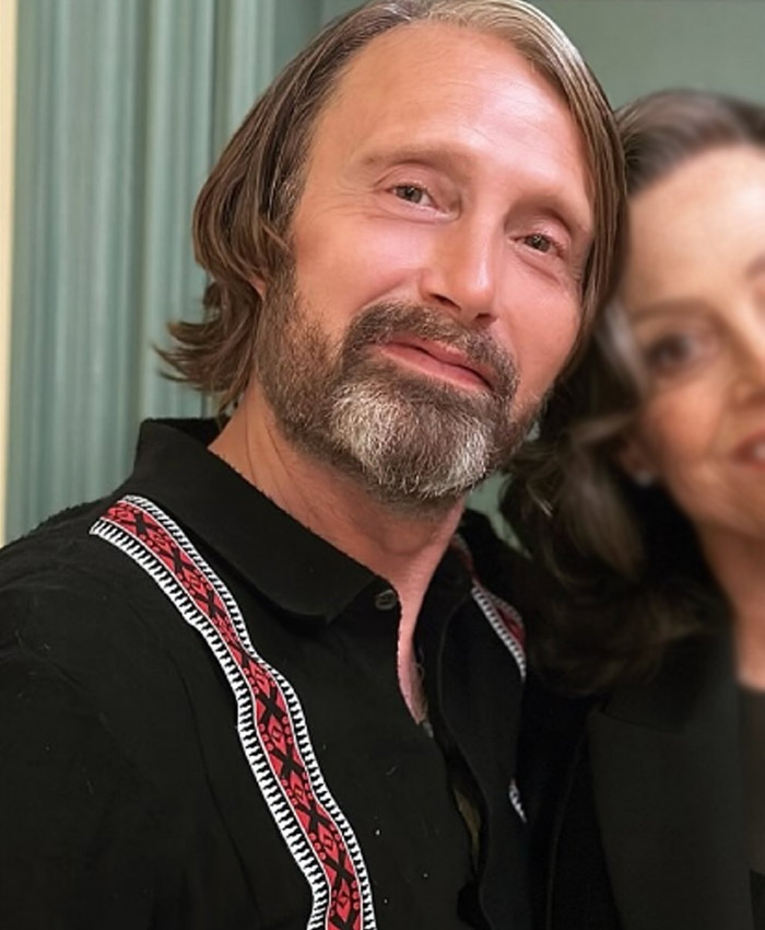 Mads Mikkelsen Dust Bunny Two-Piece Suit