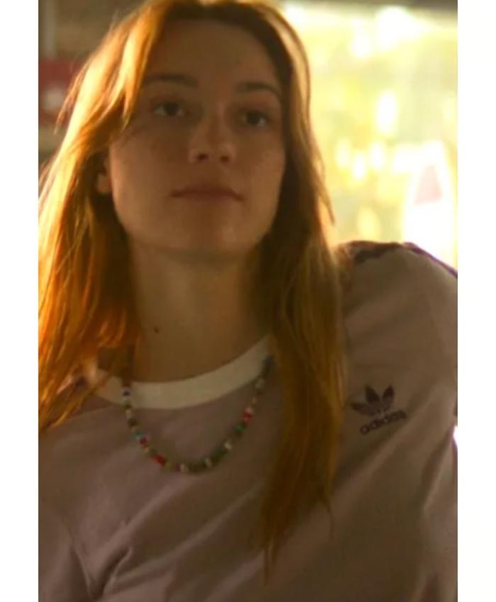 The Runarounds S01 Ruthie Bender Stripes Blue Shirt