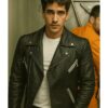 Pau Simon Billionaires’ Bunker S01 Black Leather Jacket