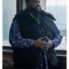 Mayor of Kingstown S03 Deverin Washington Black Puffer Vest