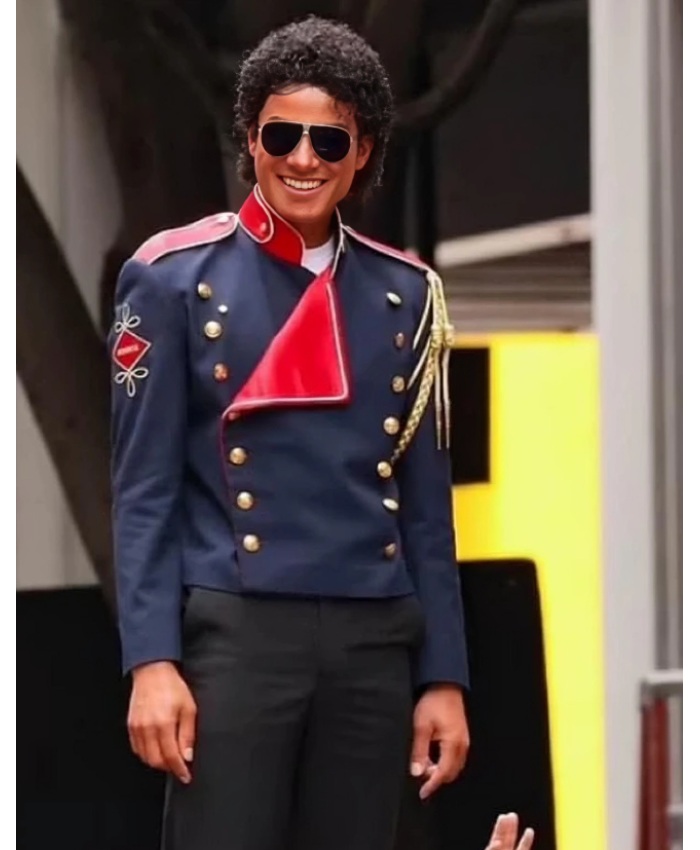 Michael Jaafar Jackson Blue Jacket