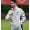 Mikel Arteta White Training Jacket