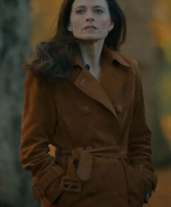 MobLand Bella Harrigan Suede Coat