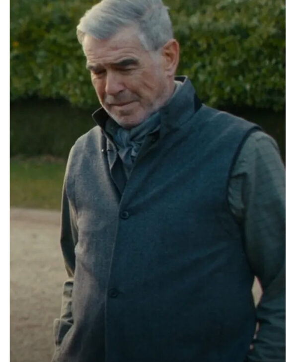 MobLand Conrad Harrigan Grey Vest