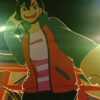 Momo Ayase Dandadan S02 Red Track Jacket