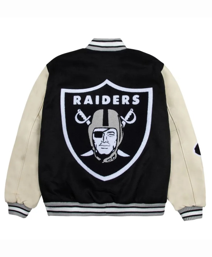 Nation Las Vegas Raiders Letterman Jacket