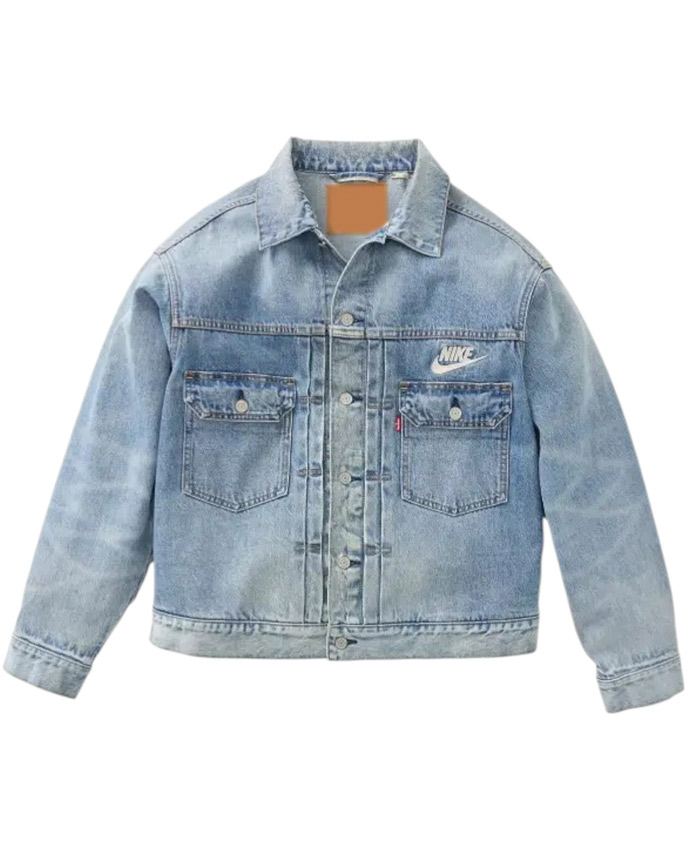 Nike Blue Denim Jacket
