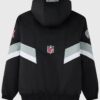 Sideline OVO Las Vegas Raiders Puffer Black Hooded Jacket