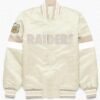 Home Game Pearl Las Vegas Raiders Varsity Satin Jacket
