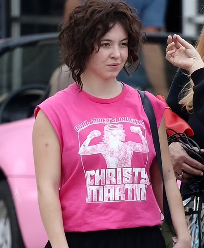 Pink Gold Miner's Daughter Christy Martin Tank Top