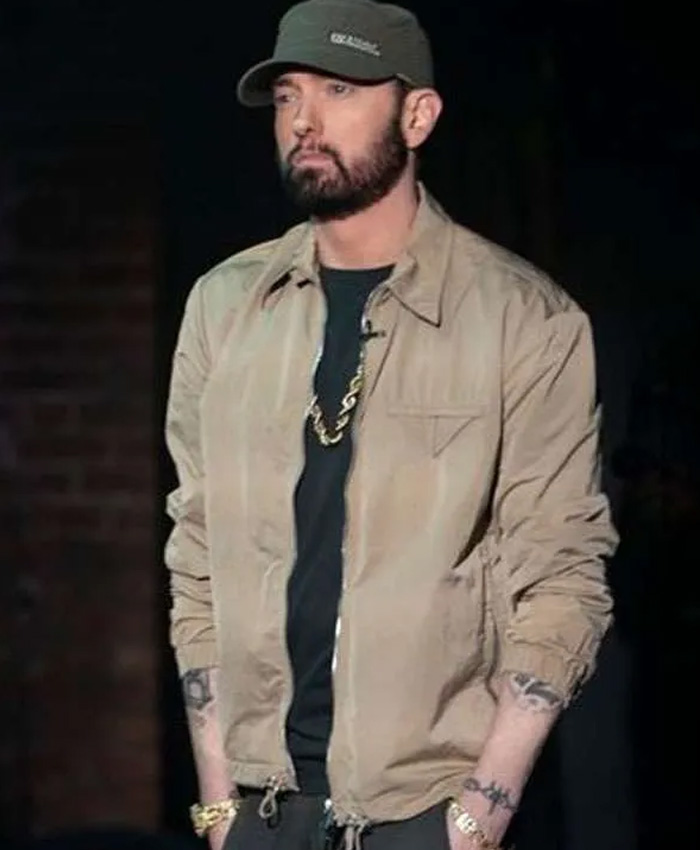 Presidential Campaign Eminem Beige Jacket