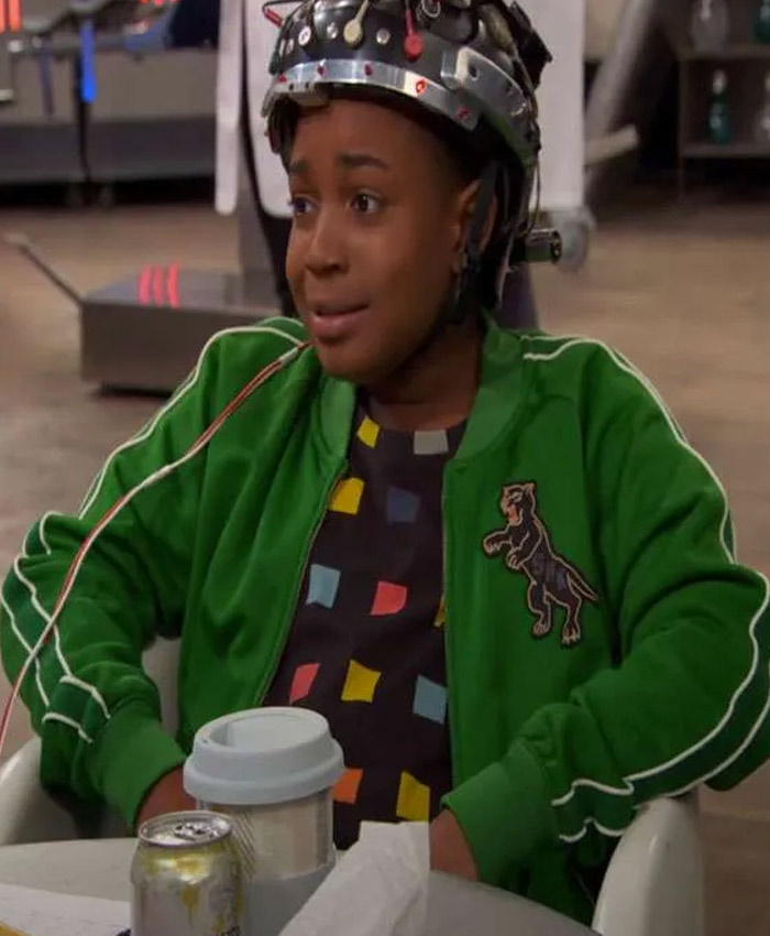 Ravens Home Booker Baxter Green Jacket