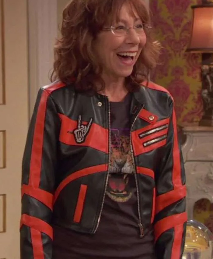 Ravens Home Grandma Zo Leather Jacket