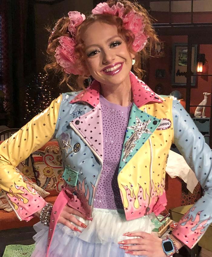 Ravens Home Sasha Pastel Moto Jacket