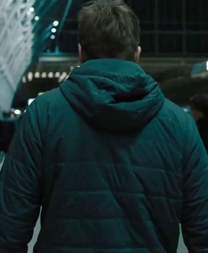 River Cartwright Slow Horses S04 Black Hooded Jacket