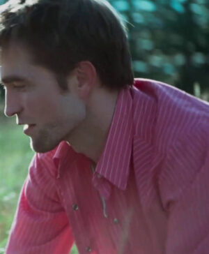 Robert Pattinson Die My Love Pink Shirt